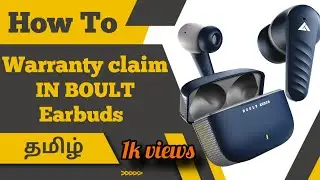 Warranty claim from boult products full explaintion in Tamil