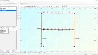 Dynamic time history analysis using 2D Frame Analysis [Dynamic Edition] by Engissol