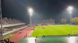 England Fans Sing &lsquo;God Save the King&rsquo; in Riga | World Cup 2026 Qualifier vs Latvia - 14/10/2025