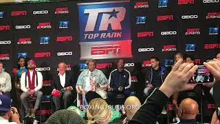 DON KING SAYS HE DECLARES WAR ON TOP RANK!