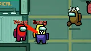 Worst Timing Ever Among Us [Funny moments]