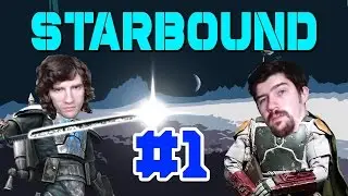 Starbound 1.0 Survival Multiplayer lets play - Fleshy World Core Fragments (PC) Part 1