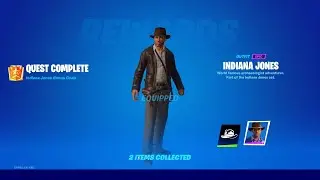 Complete Indiana Jones quests Fortnite - How to Complete All Indiana Jones quests (Part -1)