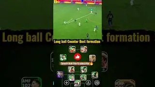 Best Long Ball Counter Formation ⚡ eFootball 2026 Meta