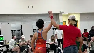 The full match of the first round I fought 