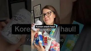 Korean & Japanese Snack Haul rating with Yes No Maybe #foodreview #snacks #korea #japan