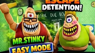 ESCAPE MR. STINKY DETENTION! 😯 | Roblox Escape Obby Easy Mode | @SAPlayZone 