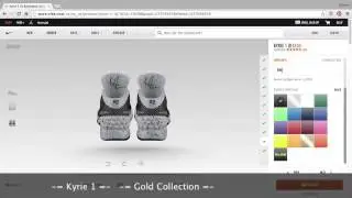 Kyrie 1 Nikeid Gold Collection