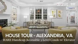 RARE 3 Level Condo with Elevator | Alexandria, VA | 7057 Huntely Run Pl