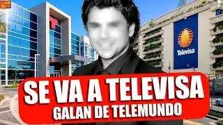 ACTOR TRAICIONA A TELEMUNDO