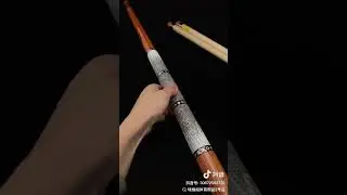 仁杆 鬱金香木素面 三段式握把 極紅木紋超級美！