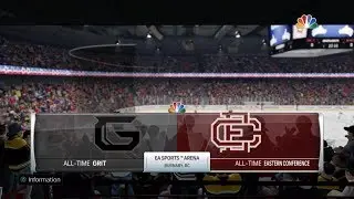 NHL 19 - All-Time Grit Vs All-Time Eastern Conference Gameplay - NHL Alumni Association