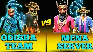 Free Fire Odisha vs Mena Server|Custom Match In Odia Comentry Who Will Win?