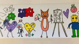 Broad Street School Mural in Gibbstown, NJ