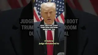 Judge threatens to boot Donald Trump from courtroom over loud talking as E. Jean Carroll testifies
