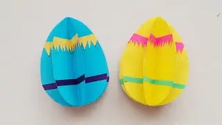 Paper Easter Eggs | Easter Egg Decoration | DIY Paper Crafts | Diary Of Art
