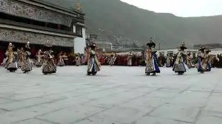 Amdo New Year Monlam at Labrang Monastery Cham 2017