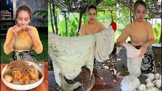 intestine beef boiled cook recipe and eat delicious