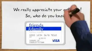 Subaru of Charlottetown - Friends & Family Rewards!