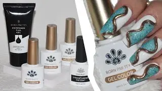 @bornprettyoficial  - Mirror Powder Top Coat, Super Shine Cat Magnetic Gel, Jelly Nude Gel And More!
