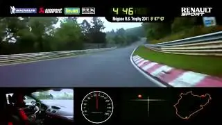 RENAULT M&Eacute;GANE R.S. 275 TROPHY-R: A VOLTA RECORDE EM N&Uuml;RBURGRING NORDSCHELEIFE (VERS&Atilde;O CURTA)