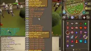 RuneScape BH world 1 DikBil Yoda ftw 30m+ pked 25m+ loot Pt 2