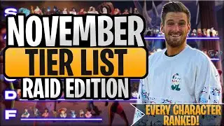 ALL CHARACTERS RANKED BEST TO WORST | November Tier List: Raid Edition | Disney Sorcerer's Arena