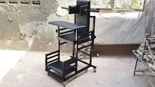 Making A Wheelchair (CP Chair) For Paralytic Patient | Incredible Technique