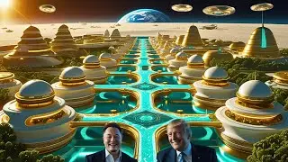 🚀 Elon Musk Invites Donald Trump to Mars 🌌 The Future City of 2500 | NeoFuture City