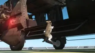 D-Dog (aka DD) as a Puppy - Metal Gear Solid 5: The Phantom Pain