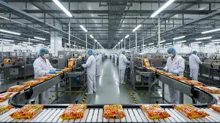 How Instant Noodles Are Made | Inside the Noodle Factory Process