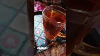 In Iran, we drink tea in the evenings #shorts #tea