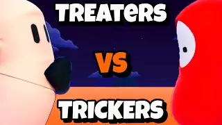 FALL GUYS LIVE CUSTOMS | TRICKERS VS TREATERS | FALL GUYS LIVE WITH VIEWERS