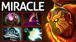 Too Hard When 1v9 ► Magical Dmg Ember Spirit by Miracle- 7.06 Dota 2