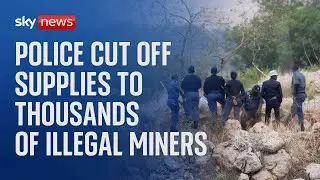 South Africa's government won't help illegal miners inside closed mine - Latest from Stilfontein