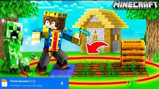 How To Download MINECRAFT BUT YOU CANT LEAVE THE CIRCLE !! Mod ( JAVA+MCPE)