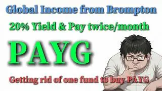 Selling INTY for this fund. Brompton PAYG pays you twice/month | Passive Income Investing | Dividend
