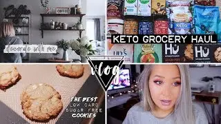 DE-STRESS WITH ME: DECORATING, KETO NATURA MARKET HAUL, BAKING COOKIES | The Beauty Vault