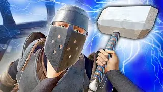 Blade And Sorcery With Thor's Mjolnir Was An INSANE Mistake (Funny Moments Mods Gameplay)