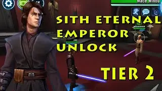 Star Wars Galaxy of Heroes - Sith Eternal Emperor Unlock Tier 2