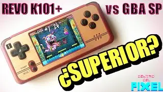 GAME BOY ADVANCE clon REVO K101 PLUS consola china de aliexpress &iquest;Ser&aacute; superior a GBA SP? An&aacute;lisis
