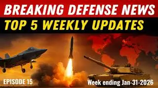Breaking Defense News: Top 5 Global Military Updates This Week 🔥 | Fighter Jets, Missiles & More!