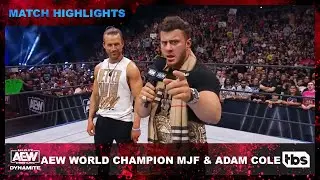 MJF And Adam Cole Look To Make More History At All In | AEW Dynamite | TBS