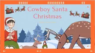 🎄 Cowboy Santa | Christmas Song for Kids | Fun Holiday Adventure 🎄 TACA TAVA