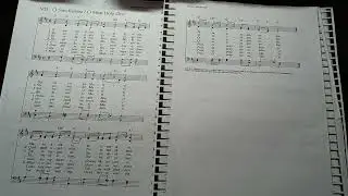 903 O Sanctissima Latin BASS