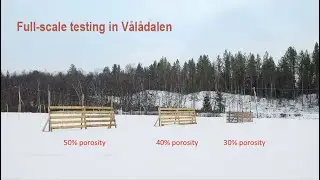 Snow fences - a sustainable method to collect snow | Snow on Tour | Östersund-Trondheim