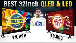 Best 32 inch LED & QLED TV ✨Amazon Great Indian Festival & Flipkart Big Billion Days Sale Deals ✨