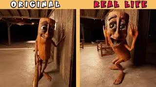 Tung Tung Tung Sahur Dancing Sulu Trend 😂 | Brainrot Original vs Real Life | Brainrot Animation