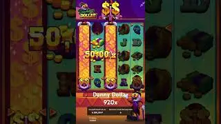 Danny Dollar выдал max win!? #maxwin #casino #casinogames #pragmaticplay #заносывказино #x1000