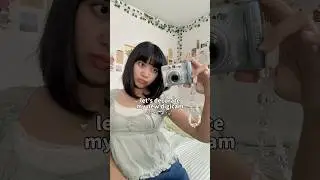 decorate my digital camera with me 📷🍃#digitalcamera #digicam #shorts